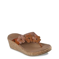 Cali Arch Fit Beverlee Rare Blossom Wedge Sandal