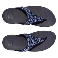 Women's Lulu Crystal-Mix Toe-Post Sandal