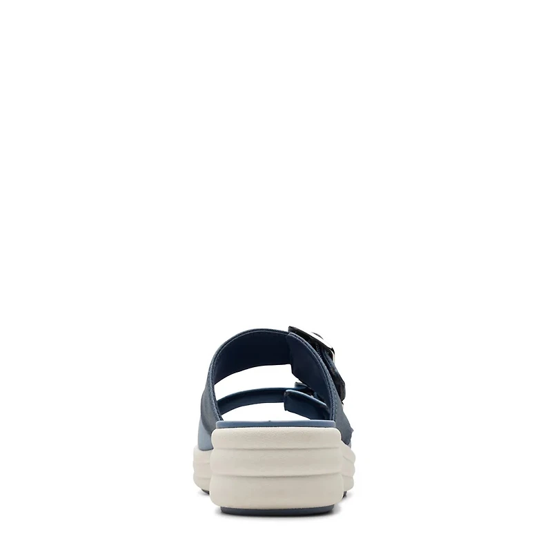 Women's Drift Buckle Wide Width Wedge Sandal