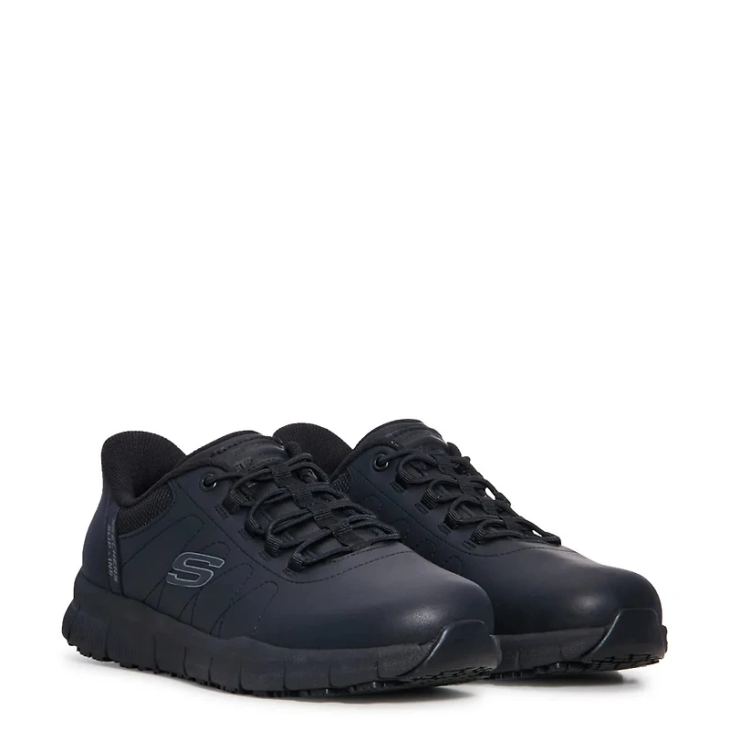 Women's Hands Free Slip-ins Work: Nampa - Cottonbud Wide Width Sneakers
