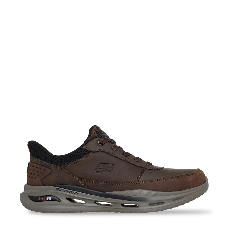 Men's Hands Free Slips-In Archfit Orvan Leather Shoe