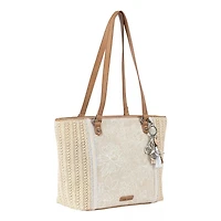 Meadow Straw Tote