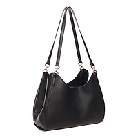 Triple Entry Shoulder Bag