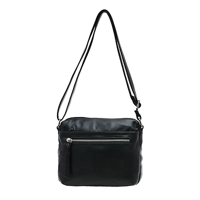 Women's Multi Zip Crossbody Bag