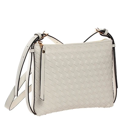 Basketweave Crossbody Bag