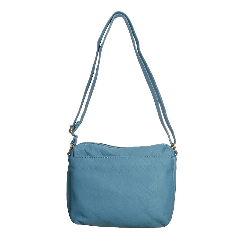 Slant Pocket Crossbody Bag