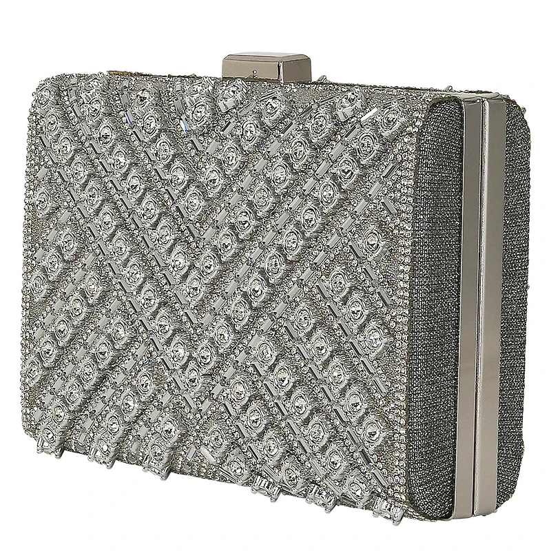 Beaded Structured Clutch