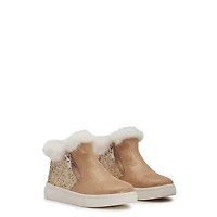 Toddler Girls' Lil Pearl Glitter Sneaker Bootie
