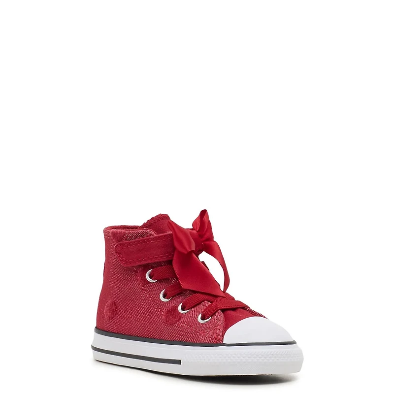 Toddler Girls' Chuck Taylor All Star Bow Easy On High Top Sneaker