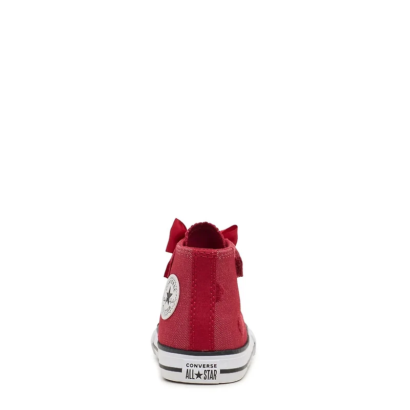 Toddler Girls' Chuck Taylor All Star Bow Easy On High Top Sneaker
