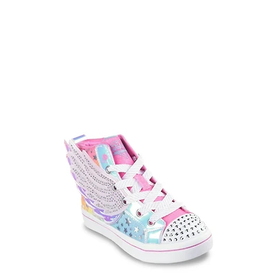 Youth Girls' Twi Lites Dreamy Wings Hi Top Sneaker