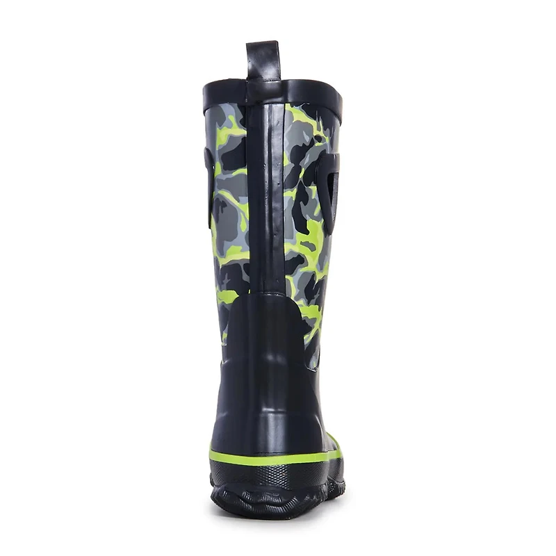 Youth Boys' Lava Waterproof Rain Boot