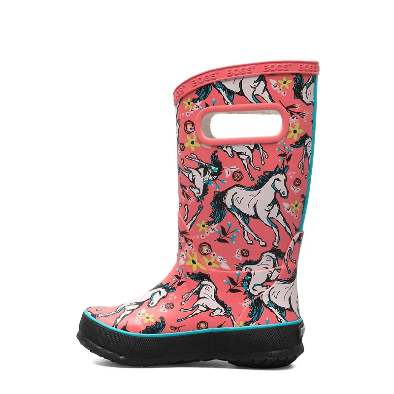Youth Girls' Unicorn Awesome Rainboot