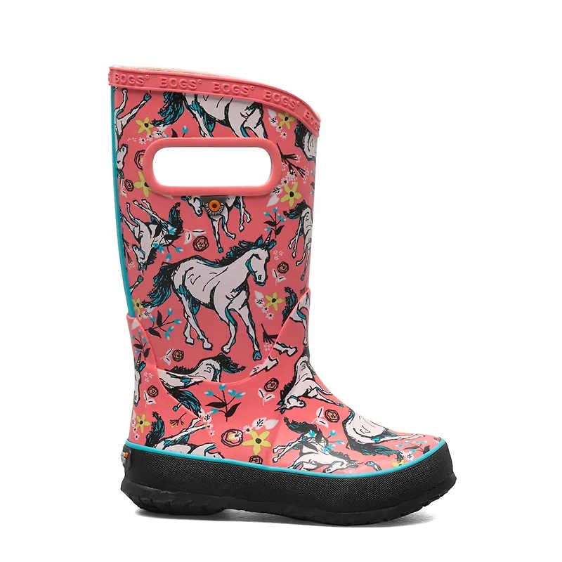 Youth Girls' Unicorn Awesome Rainboot