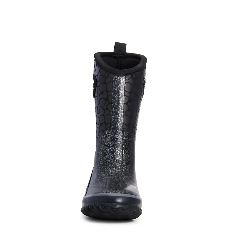Youth Girls' Giraffe Print Waterproof Rain Boot
