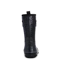 Youth Girls' Giraffe Print Waterproof Rain Boot
