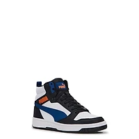 Youth Boys' Rebound V6 Mid Basketball Sneaker