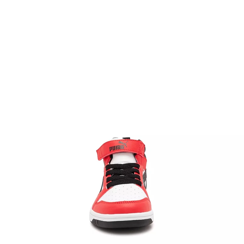 Youth Boys' Rebound V6 Mid Top Basketball Sneaker