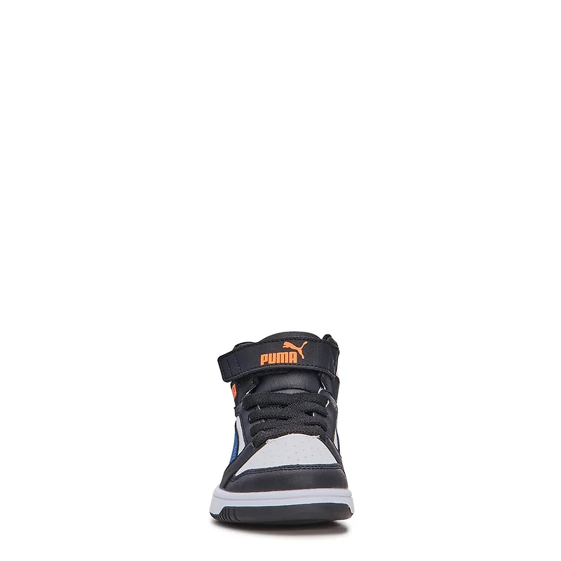 Youth Boys' Rebound V6 Mid AC Basketball Shoe