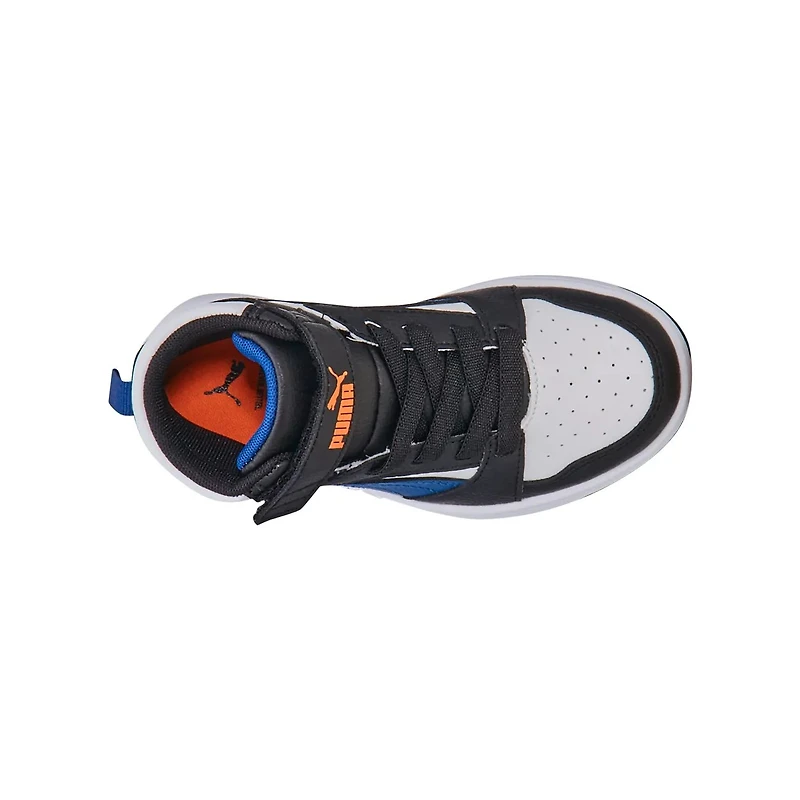 Youth Boys' Rebound V6 Mid AC Basketball Shoe