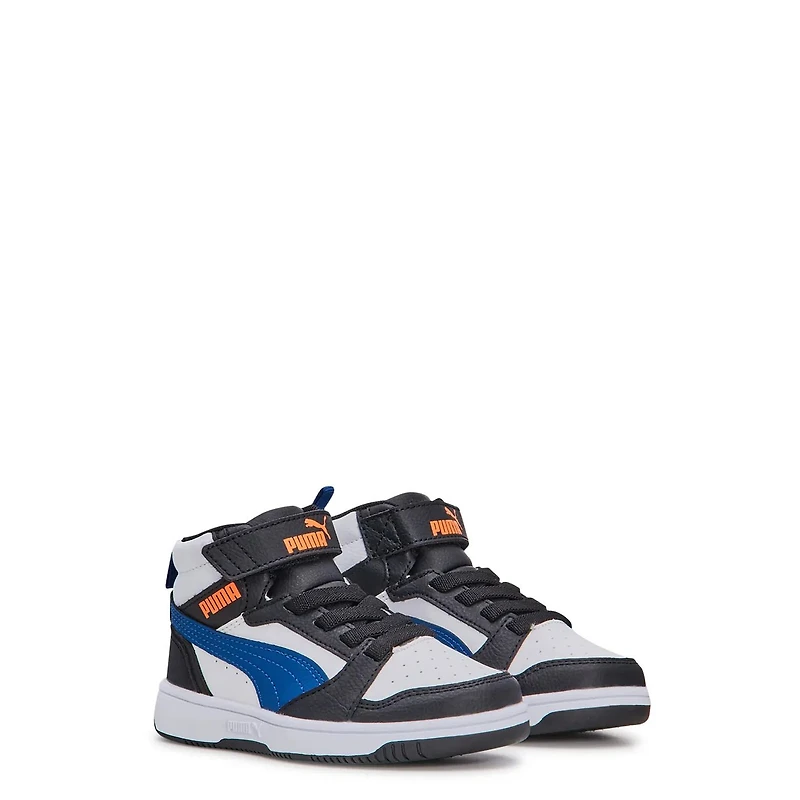 Youth Boys' Rebound V6 Mid AC Basketball Shoe