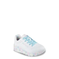 Girl's Skechers x JGoldCrown Uno Lite Lovely Luv Sneakers