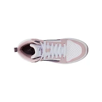 Unisex Rebound V6 Mid Jr. Basketball Shoe