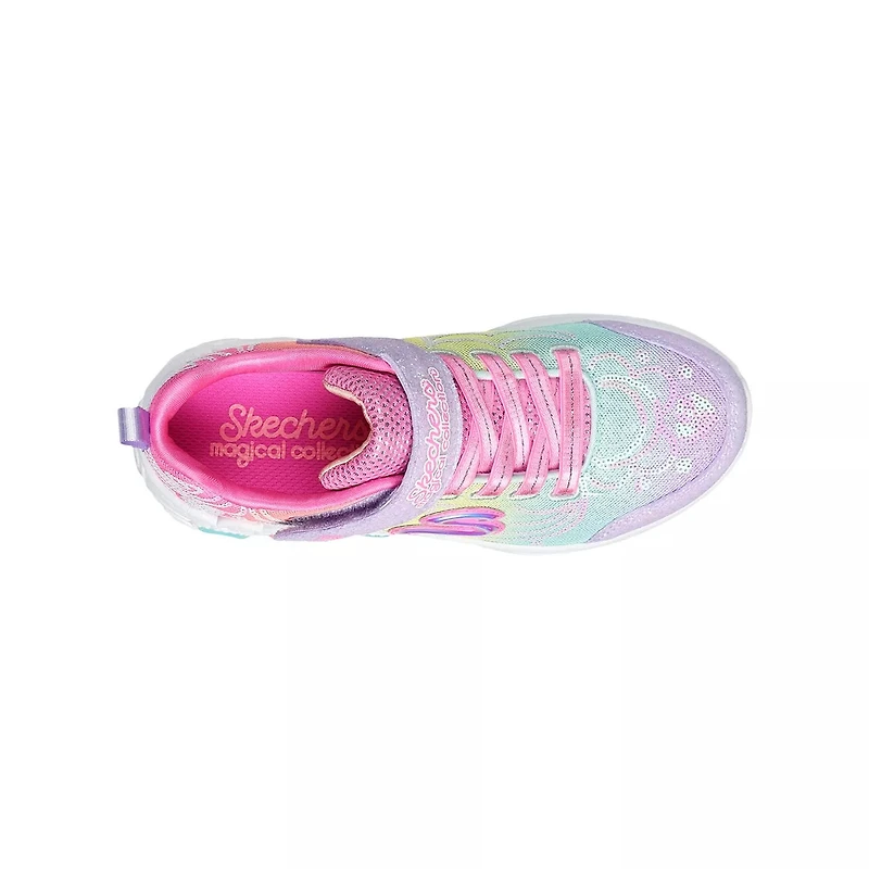 Youth Girls' S-Lights: Princess Wishes Running Shoe