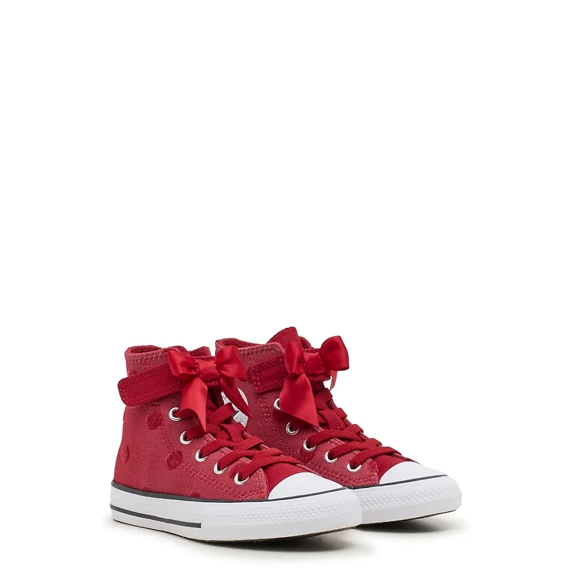 Youth Girls' Chuck Taylor All Star Bow Easy On High Top Sneaker