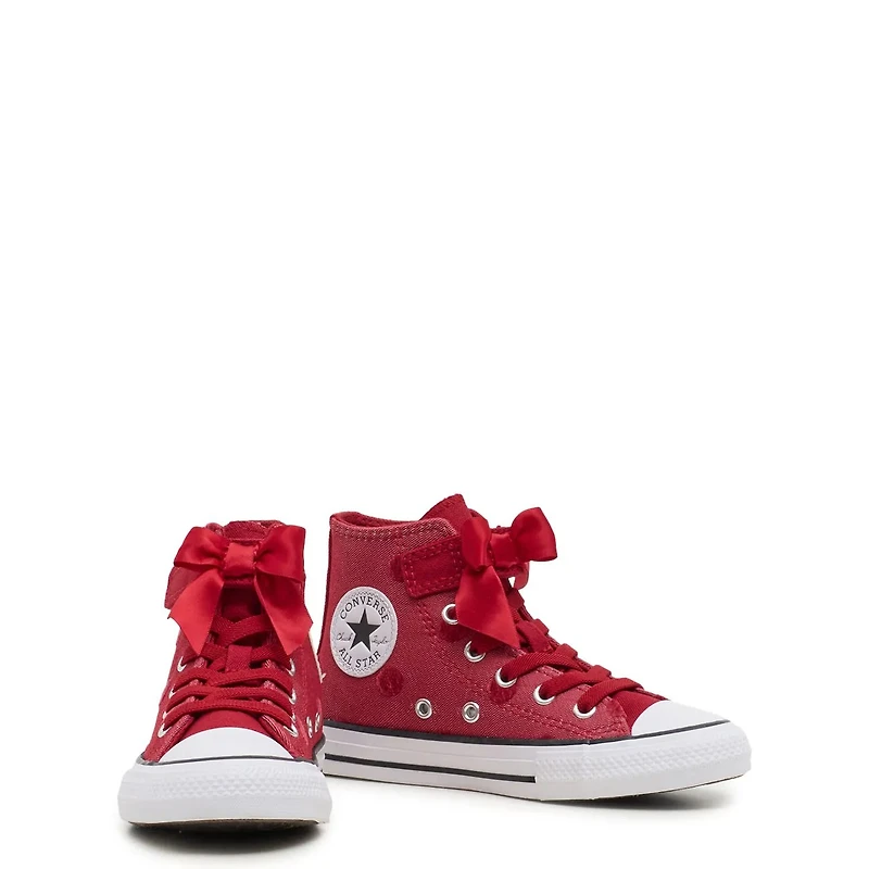 Youth Girls' Chuck Taylor All Star Bow Easy On High Top Sneaker