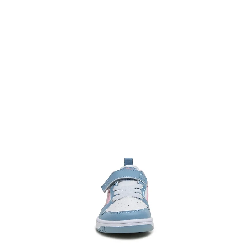 Youth Girls' Rebound V6 Lo Little Court Sneaker