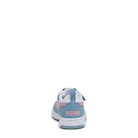 Youth Girls' Rebound V6 Lo Little Court Sneaker