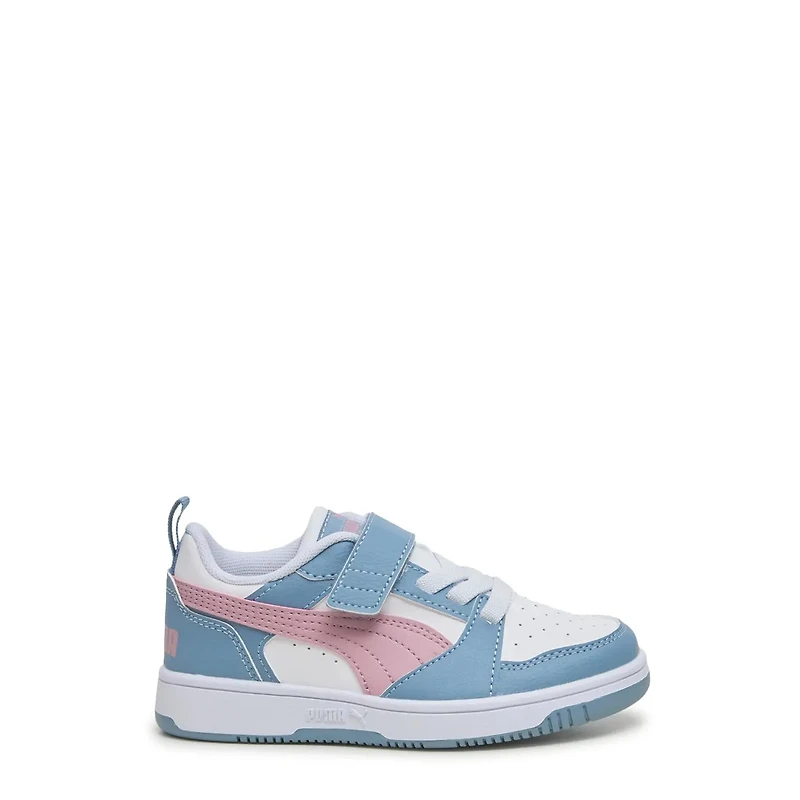 Youth Girls' Rebound V6 Lo Little Court Sneaker