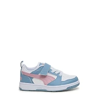 Youth Girls' Rebound V6 Lo Little Court Sneaker