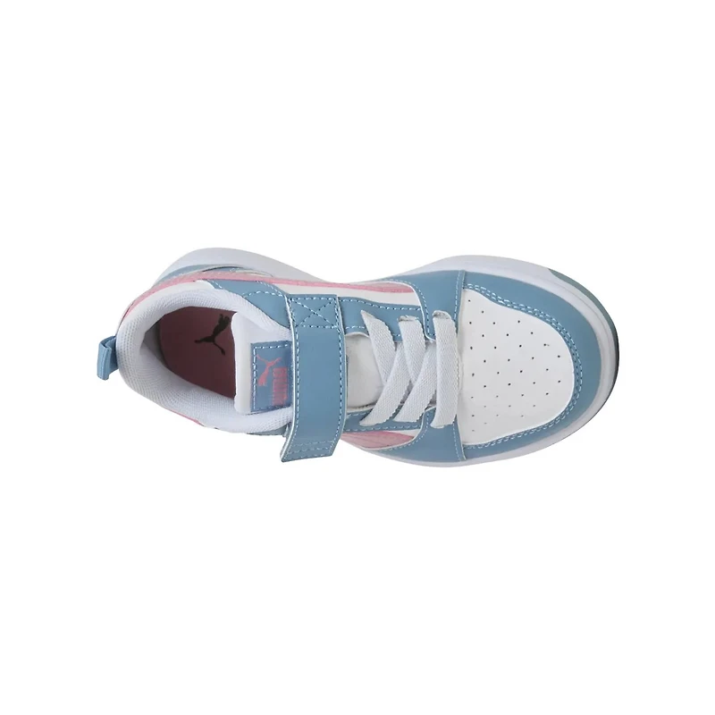 Youth Girls' Rebound V6 Lo Little Court Sneaker