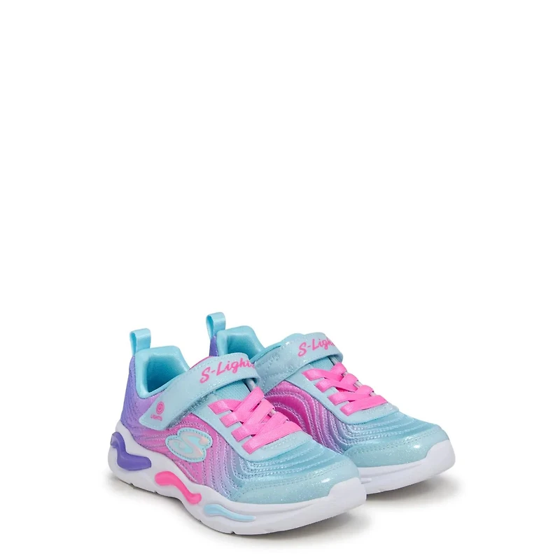 Youth Girls' S-Lights®: Wavy Beams - Ombre Express Sneaker