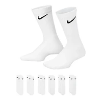 Nike Kids' Everyday 6 Pack Crew Socks