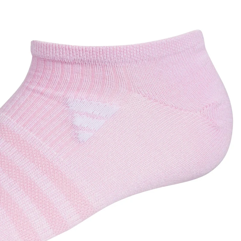 Girl's Cushioned 6PK No Show Socks