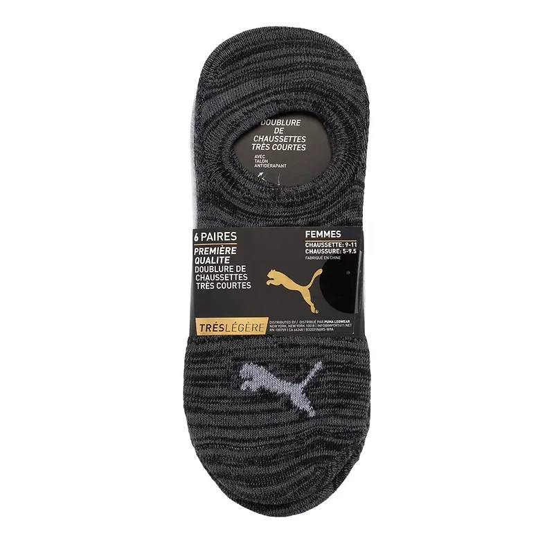 Women's 6-Pack No Show Socks