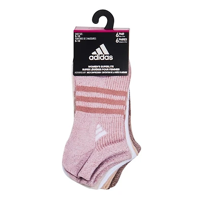 Women's Superlite 6 Pack Super No Show Socks