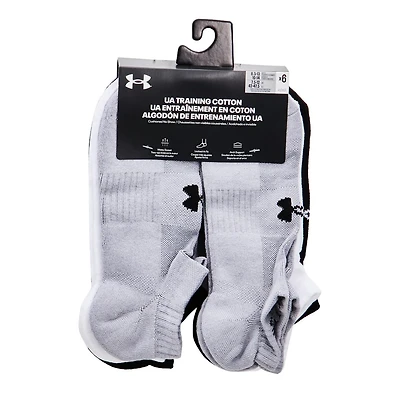 Men's Training 6PK No Show Socks