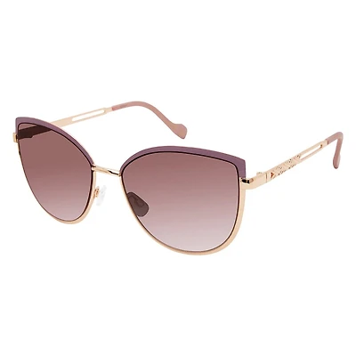 Women's Enml Brow Cat Sunglasses