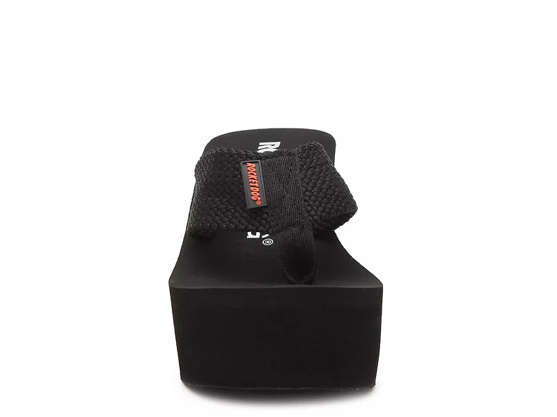 Crush Wedge Flip Flop