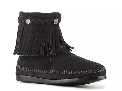 Back Zip Western Bootie