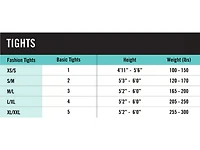 Control Top Women's Tights