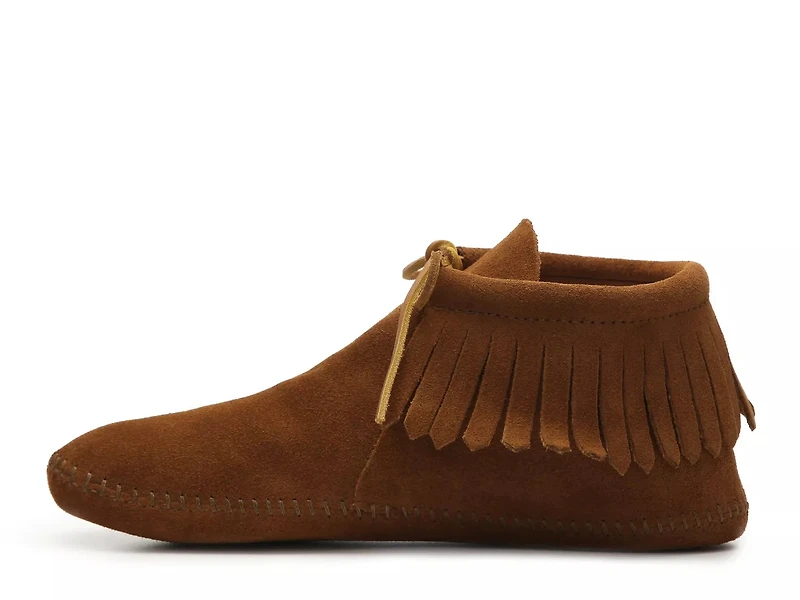 Classic Moccasin Fringe Slipper