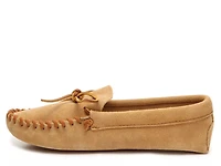 Leather Laced Slipper