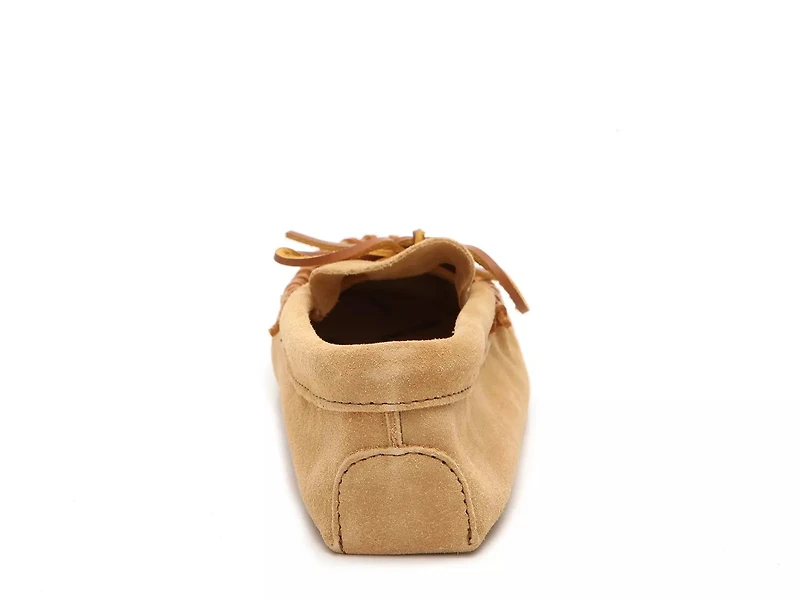 Leather Laced Slipper