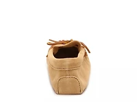 Leather Laced Slipper