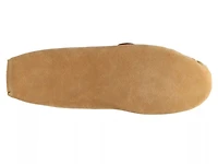 Leather Laced Slipper